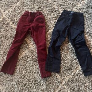 Place Kids Jeans in Burgundy and Navy
